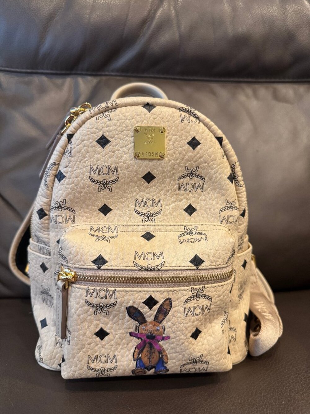 MCM Mini Classic Rabbit Backpack